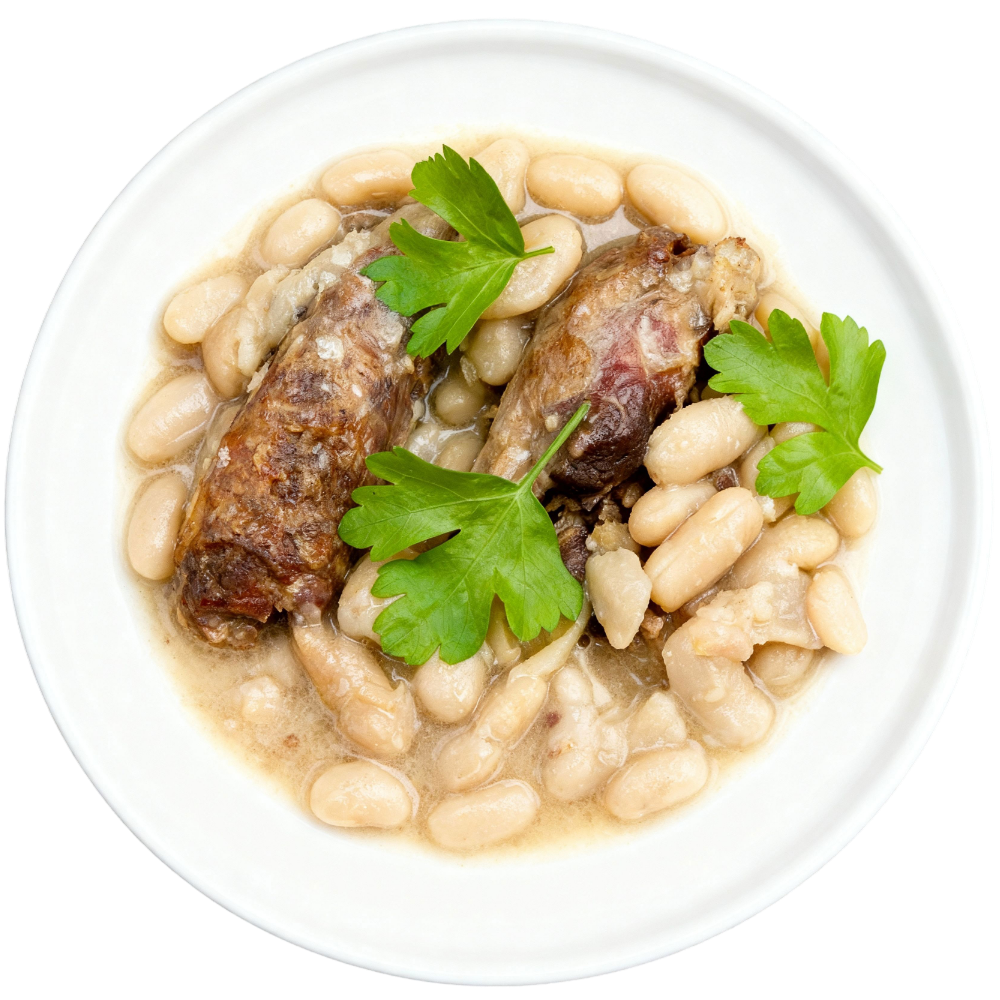 Cassoulet de confit de canard