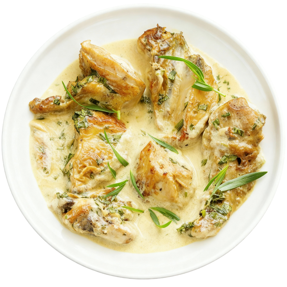 Poulet à l'estragon