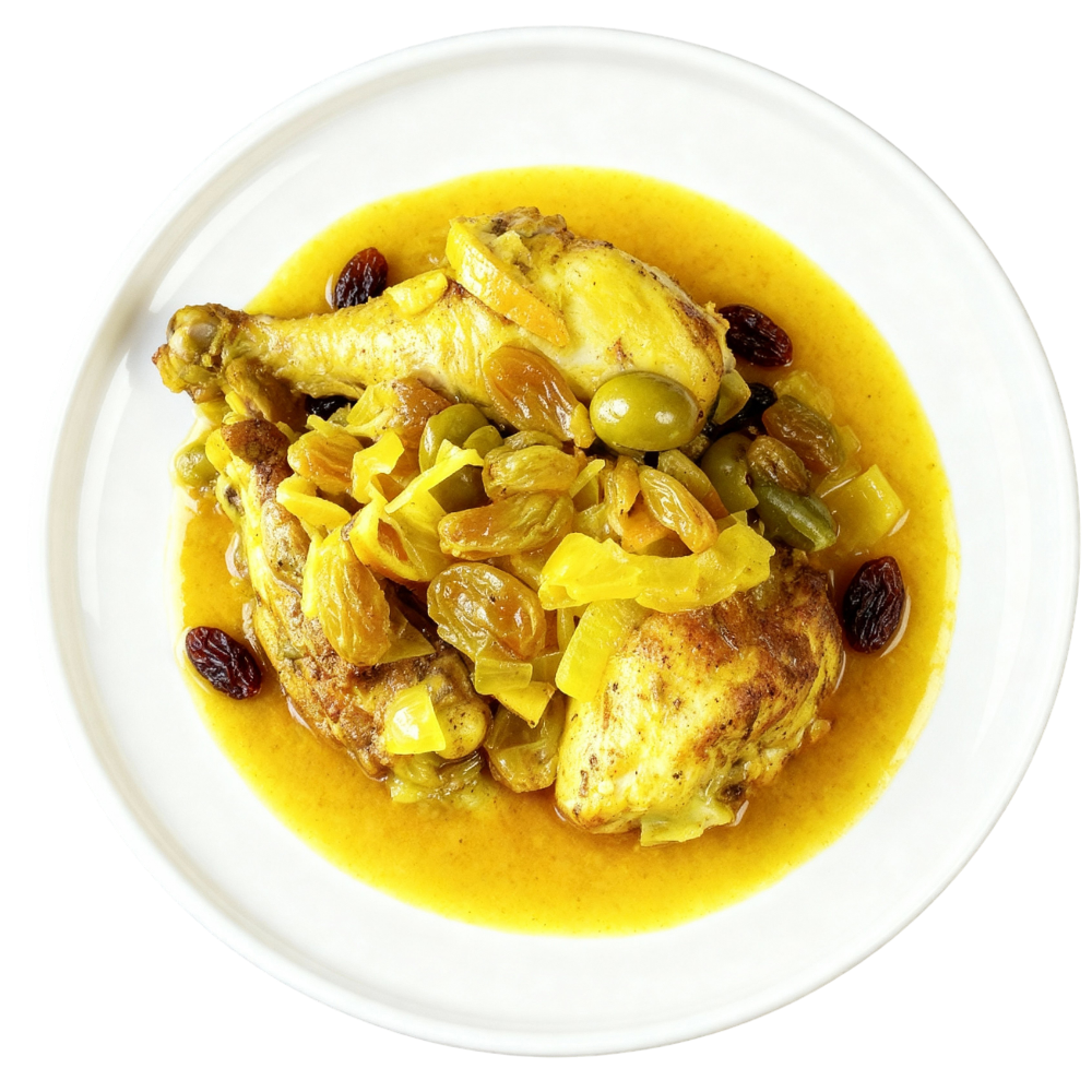 Tajine de canard à la marocaine